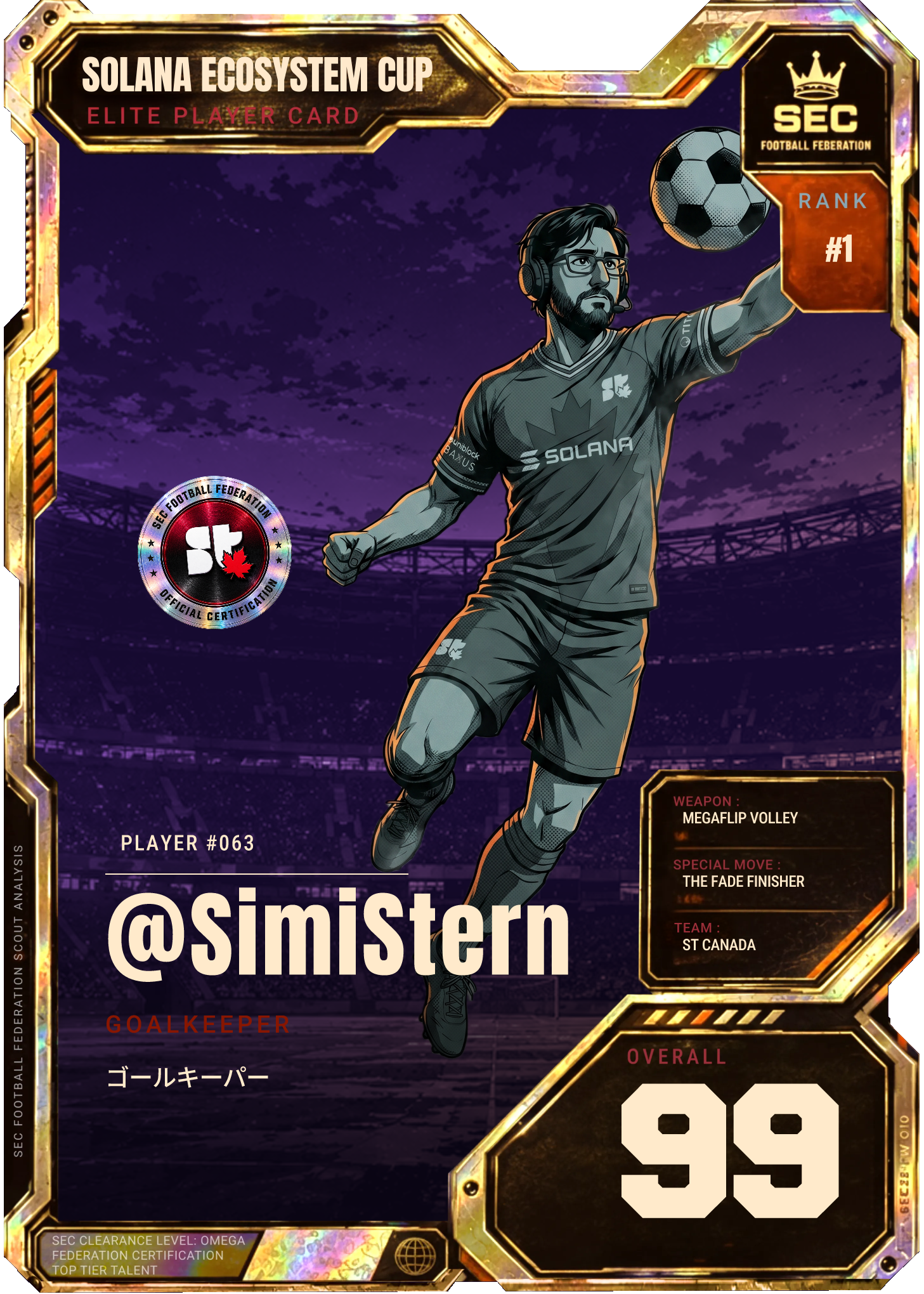 @SimiStern's Solana Ecosystem Cup card